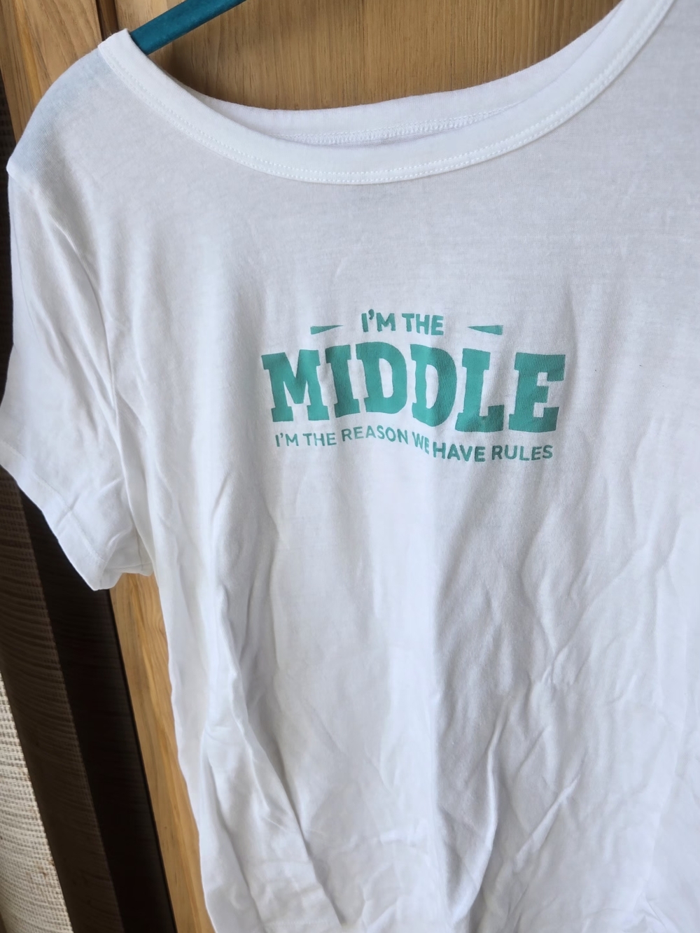SO White Crew Neck Tee with Gray Logo